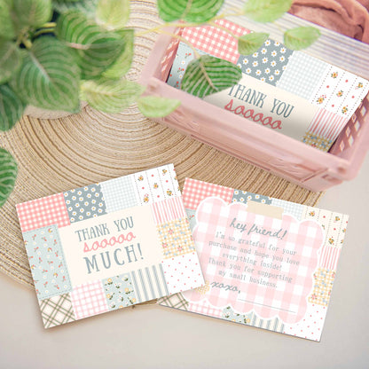 Poly Mailers Shipping Supplies Bundle | Cottage Patchwork