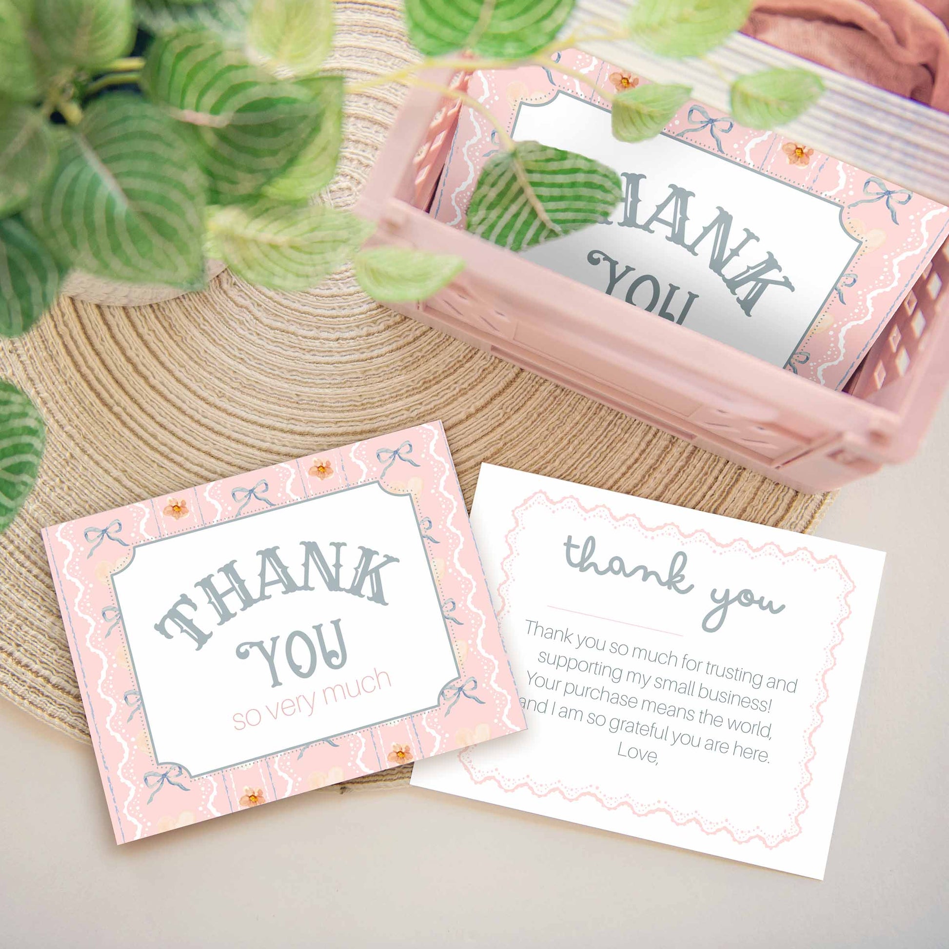 cottagecore flowers cute customer shipping thank your for your order boutique shipping bags