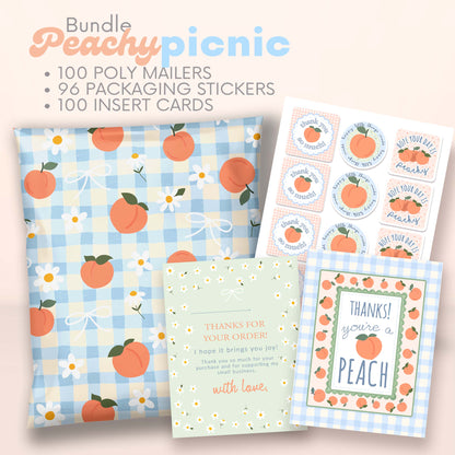 Poly Mailers Shipping Supplies Bundle | Peachy Picnic