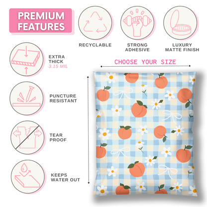 Poly Mailers Shipping Supplies Bundle | Peachy Picnic