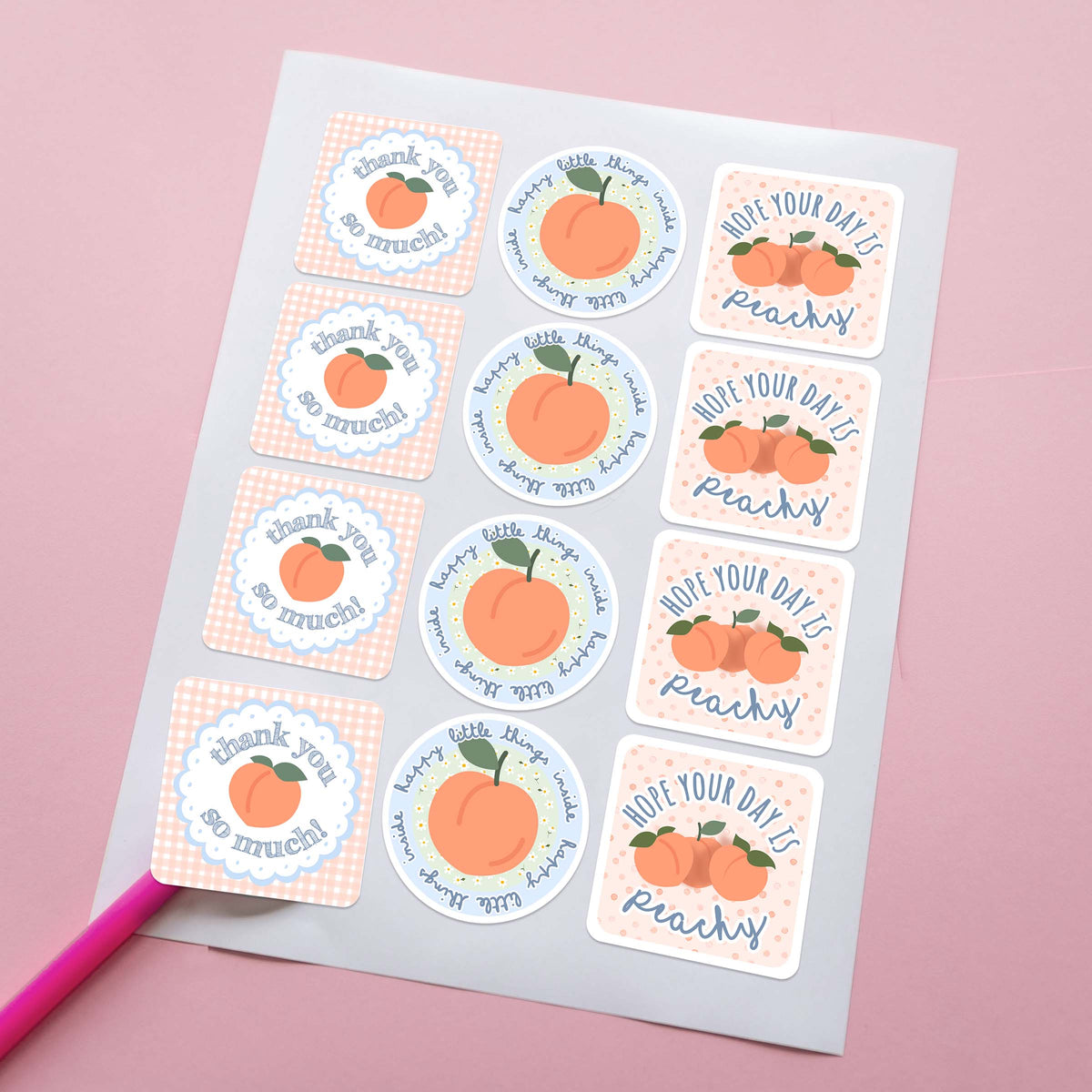 Poly Mailers Shipping Supplies Bundle | Peachy Picnic