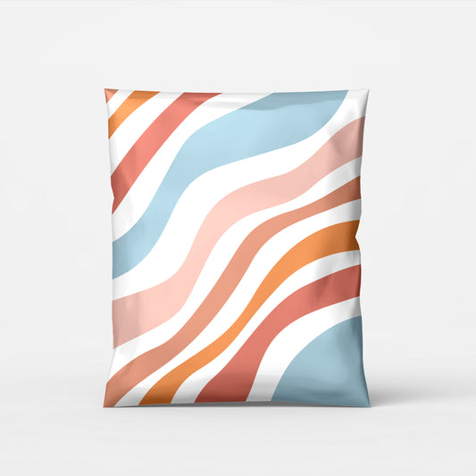 designer boutique packaging polymailer 10x13 for clothing poly bags