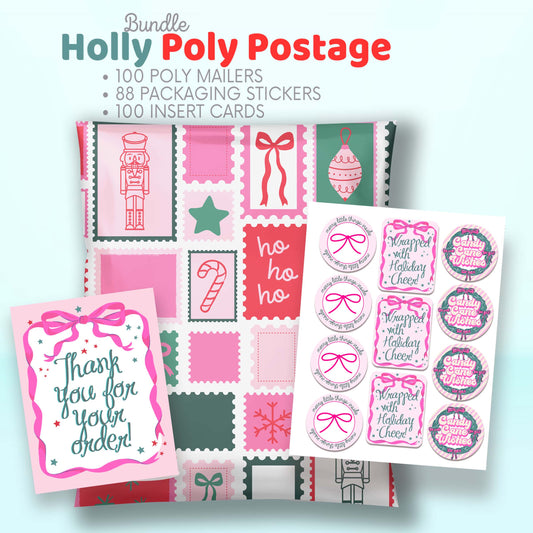 christmas sticker for thank you holiday shipping bags christmas mailers customer thank you cards christmas 
